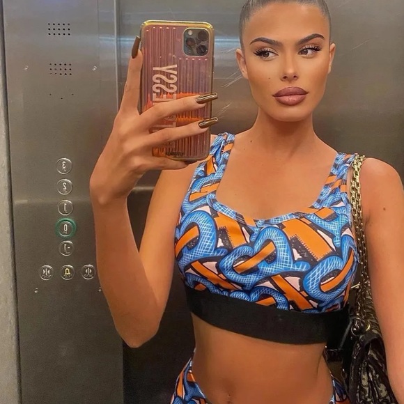 Burberry Monogram Swimsuit NIB TB Set Bra & Undies - Picture 2 of 15